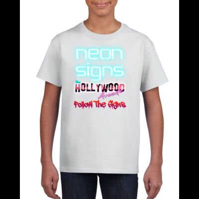 Neon Signs Single Launch Unisex Youth Tee Thumbnail