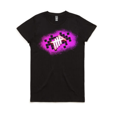 Neon Signs Double Sided Womens Tee Thumbnail