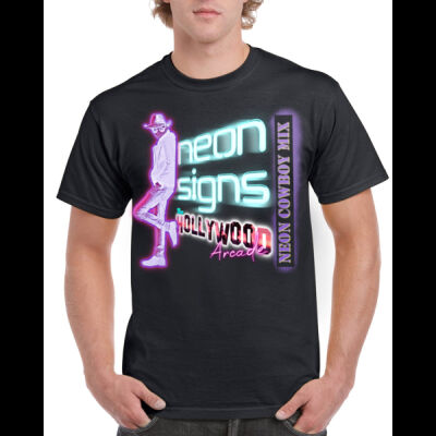 Neon Cowboy Mix Tee Thumbnail