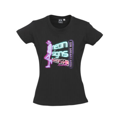 Neon Cowboy Mix Womens Tee Thumbnail